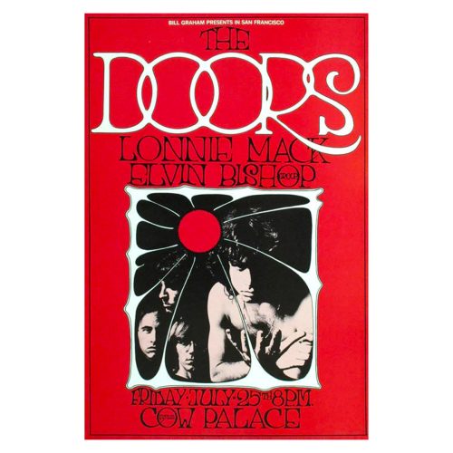 Poster Concerti - The Doors Cow Palace