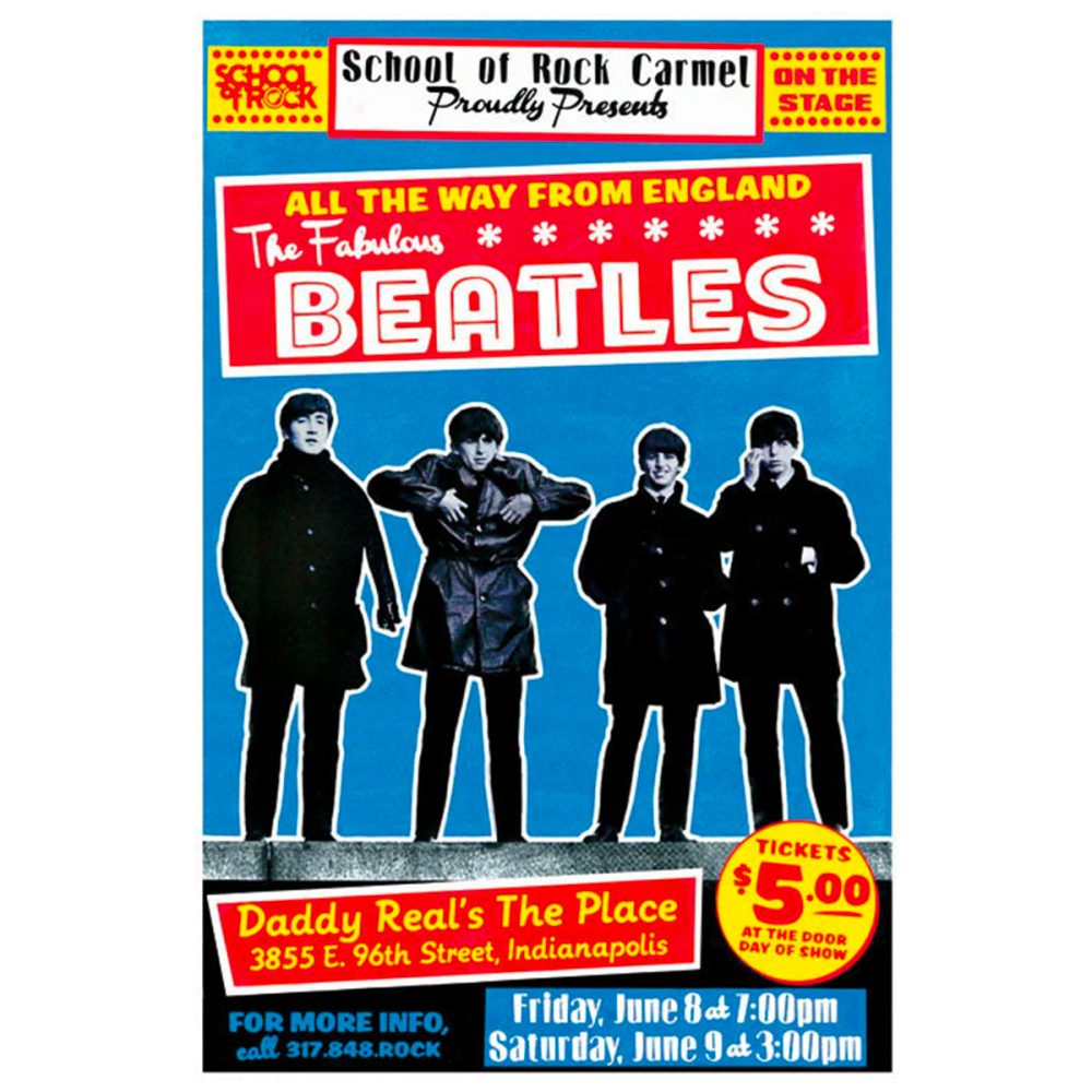 Poster Concerti - The Faboulous Beatles