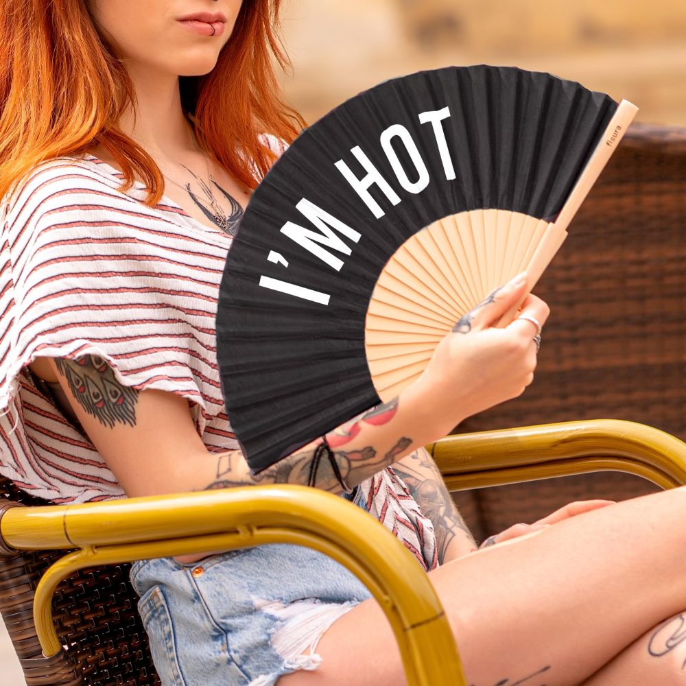 Fisura Ventaglio I'm Hot Nero - immagine 2