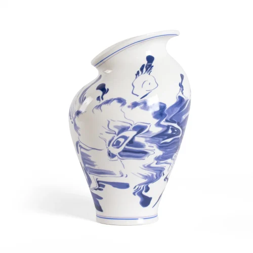 Seletti Vaso in porcellana Classics on Acid Floral