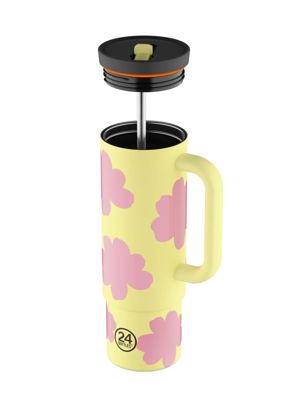 24 Bottles - Straw Cup 800 ml Daydreaming Yellow - immagine 2