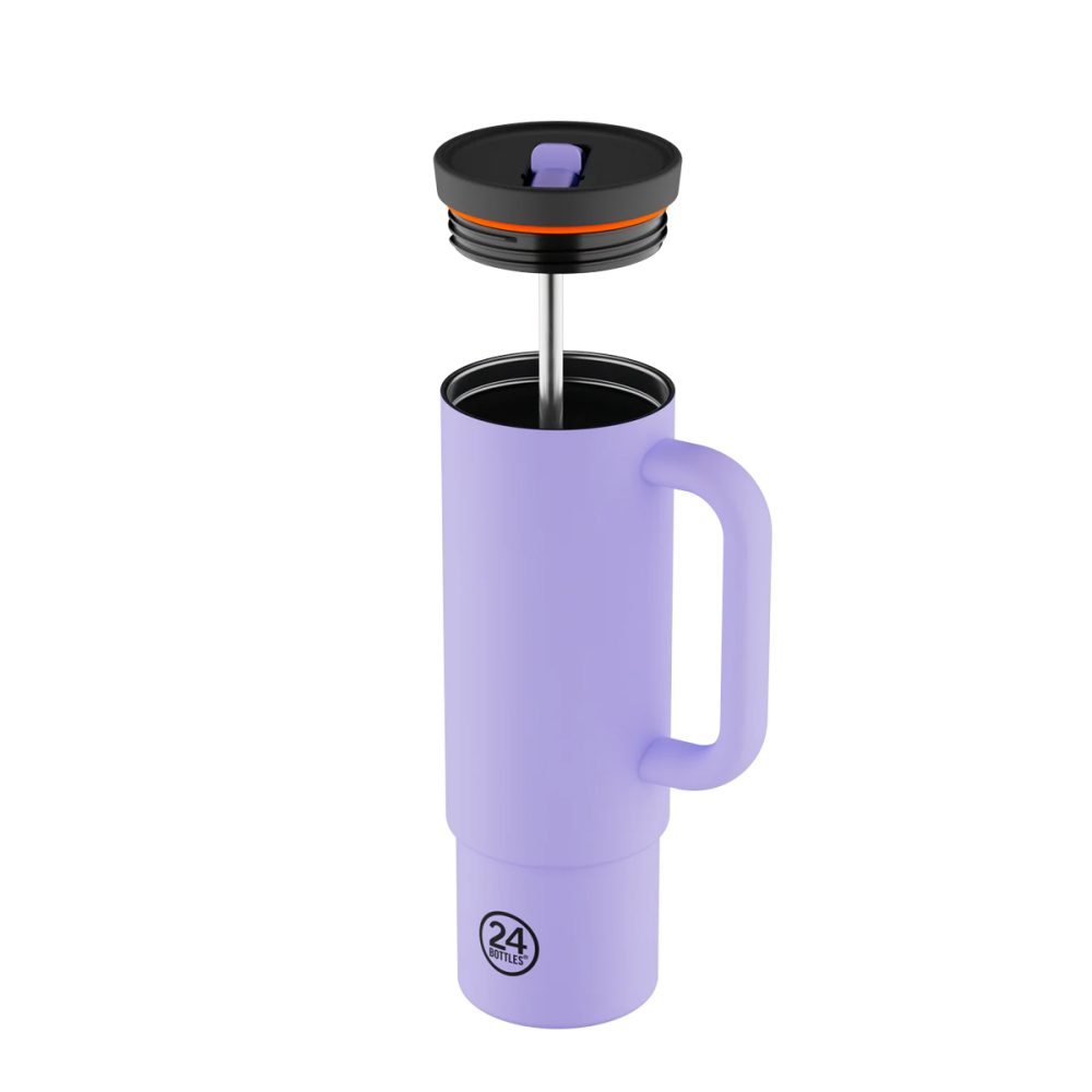 24 Bottles - Straw Cup 800 ml Erica - immagine 2
