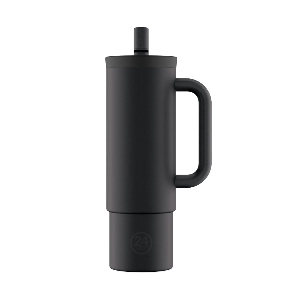 24 Bottles - Straw Cup 800 ml Tuxedo Black