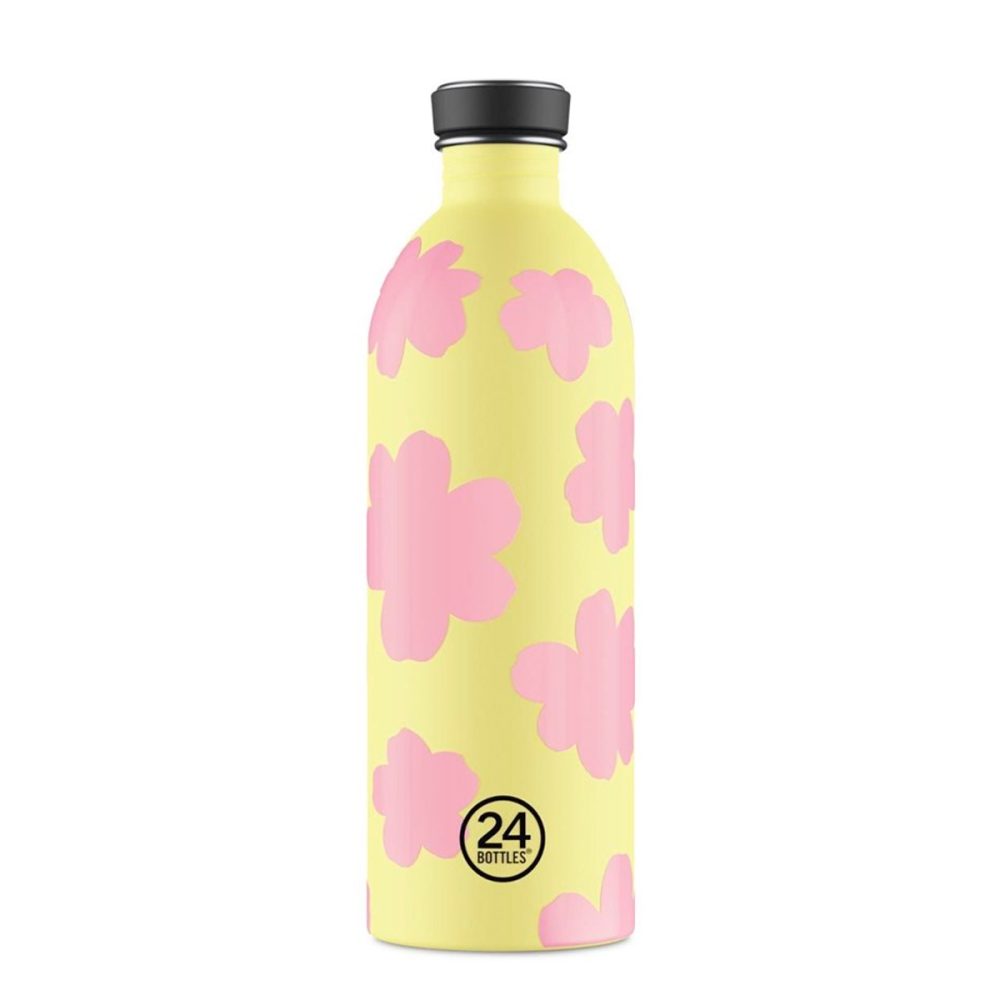24 Bottles - Urban Bottle 1000 ml Daydreaming Yellow