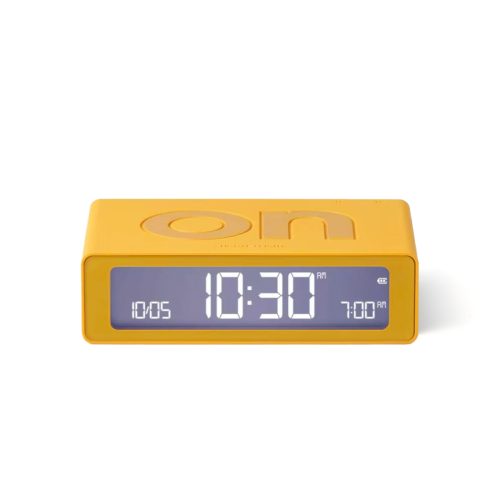 Lexon Flip Travel Sveglia reversibile Gialla