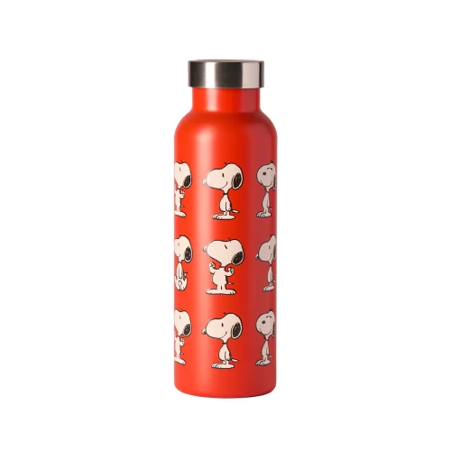 Quy Cup Thermo Bottle Snoopy Red