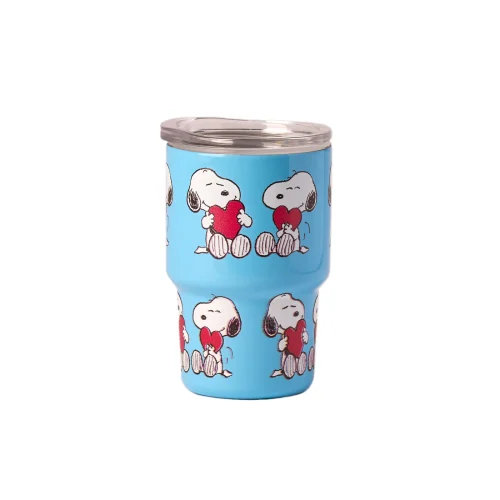 Quy Cup Travel Coffee Cup Snoopy Love