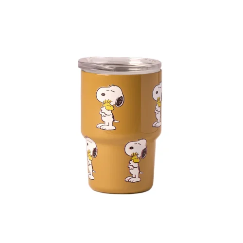 Quy Cup Travel Coffee Cup Snoopy Woodstock