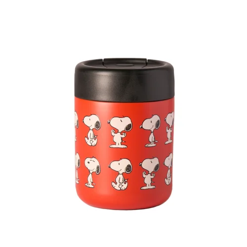Quy Cup Thermo Cup Snoopy Red