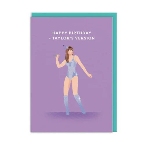 Biglietto Auguri Happy Birthday Taylor Swift