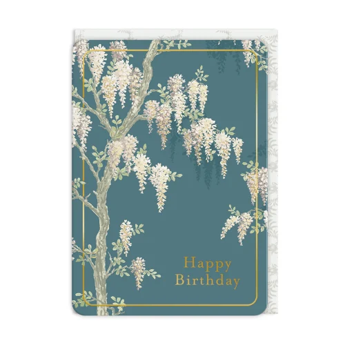 Biglietto Auguri Wisteria