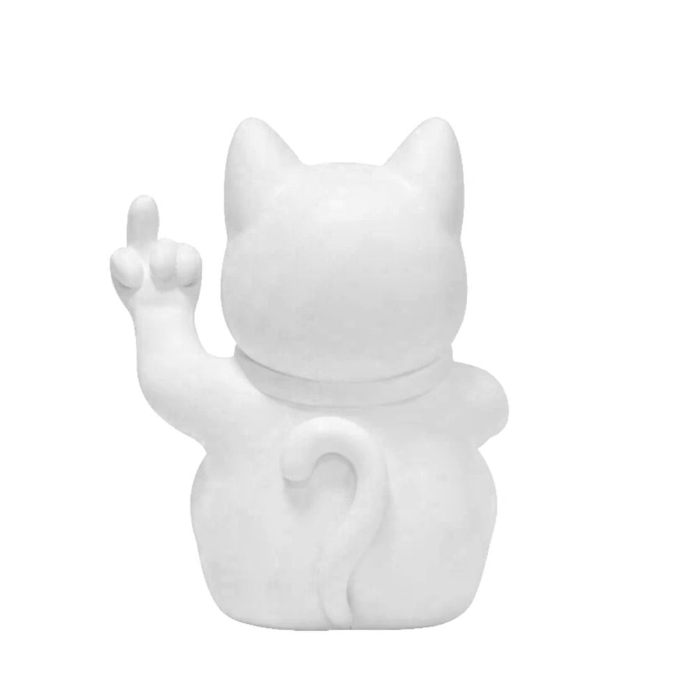 Blogo Design Scultura Maneki Grande Bianco - immagine 2