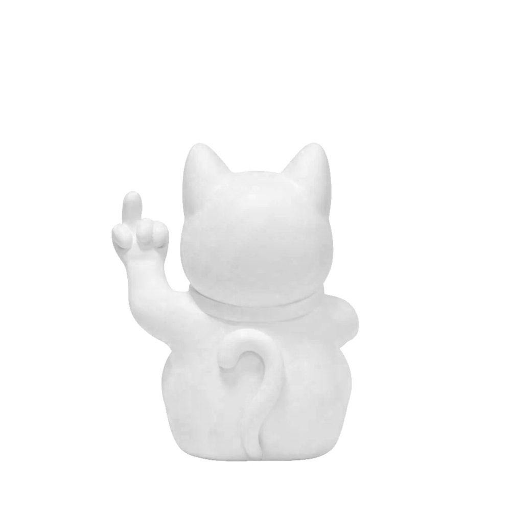 Blogo Design Scultura Maneki Piccolo Bianco - immagine 2