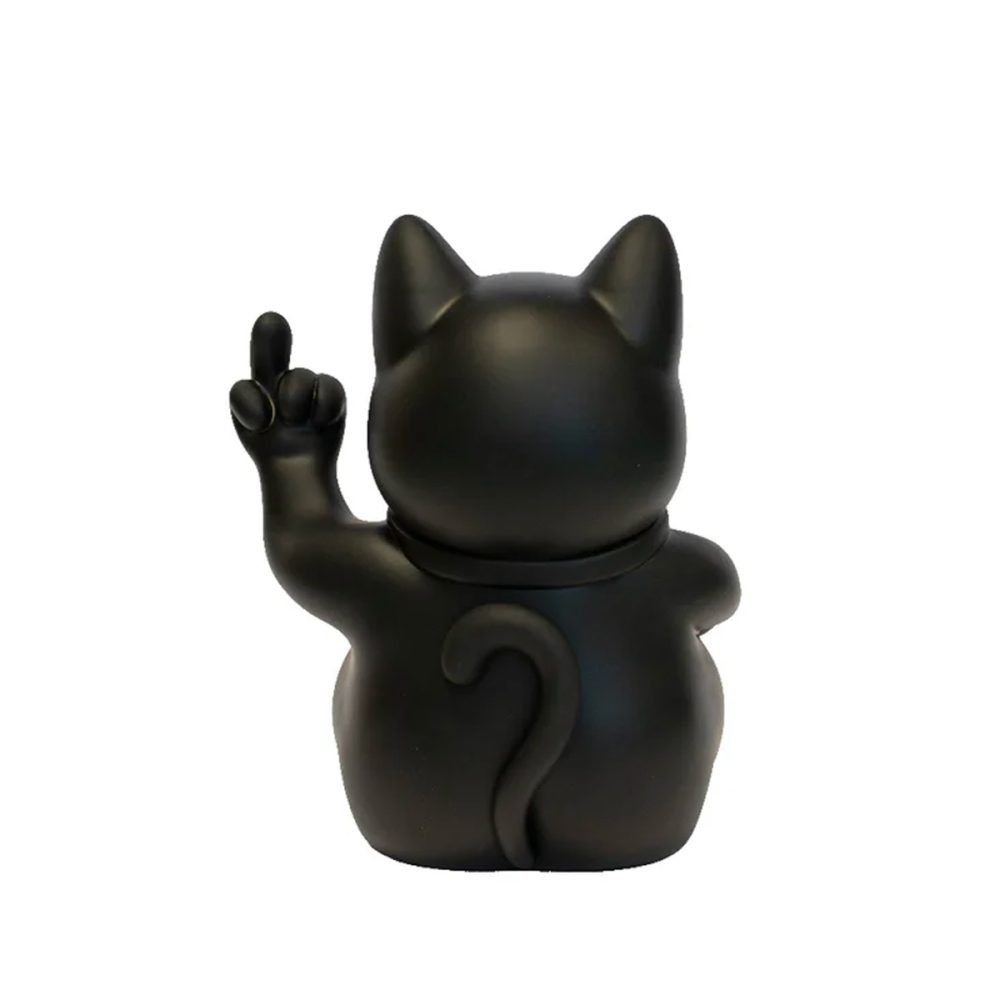 Blogo Design Scultura Maneki Piccolo Nero - immagine 2