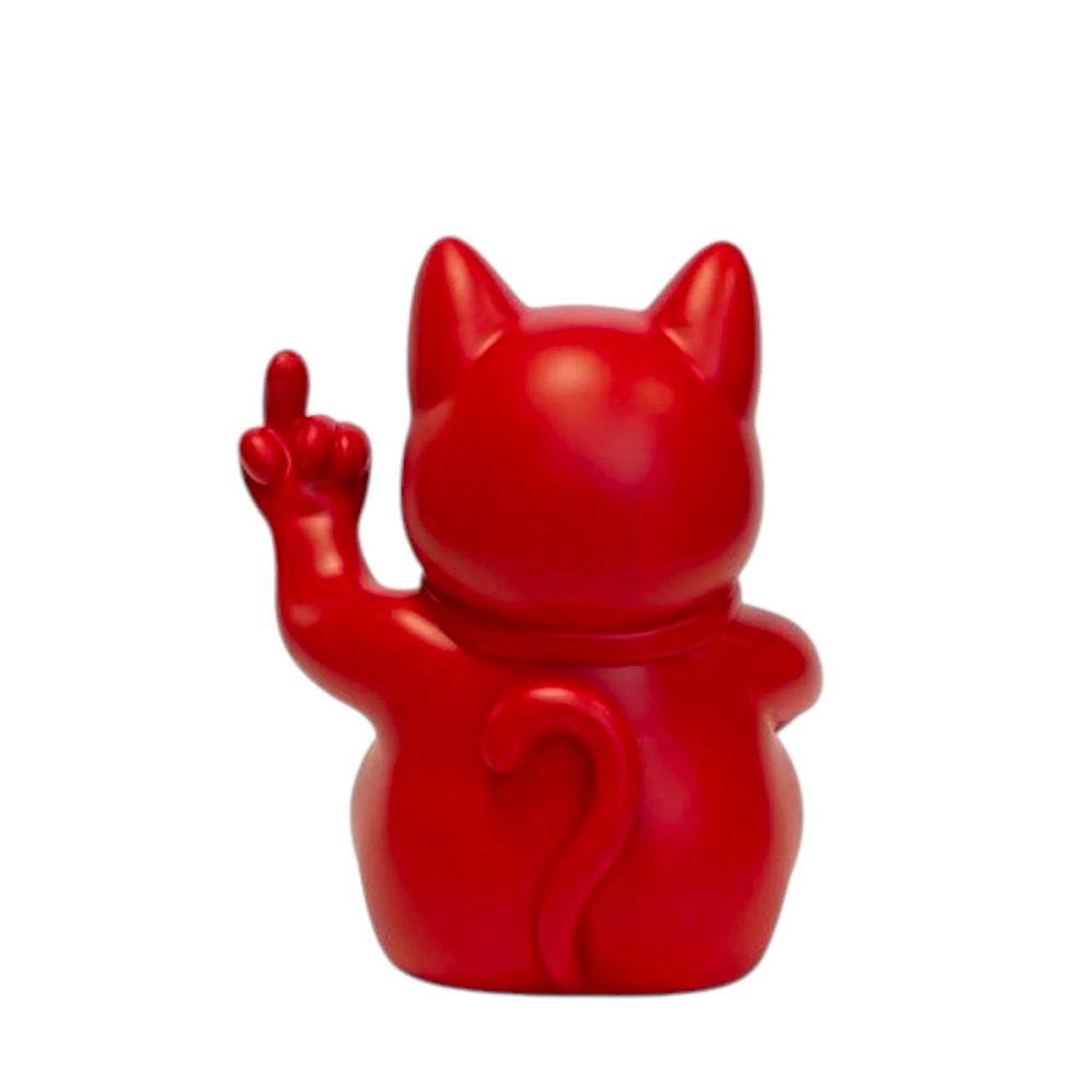 Blogo Design Scultura Maneki Piccolo Rosso - immagine 2