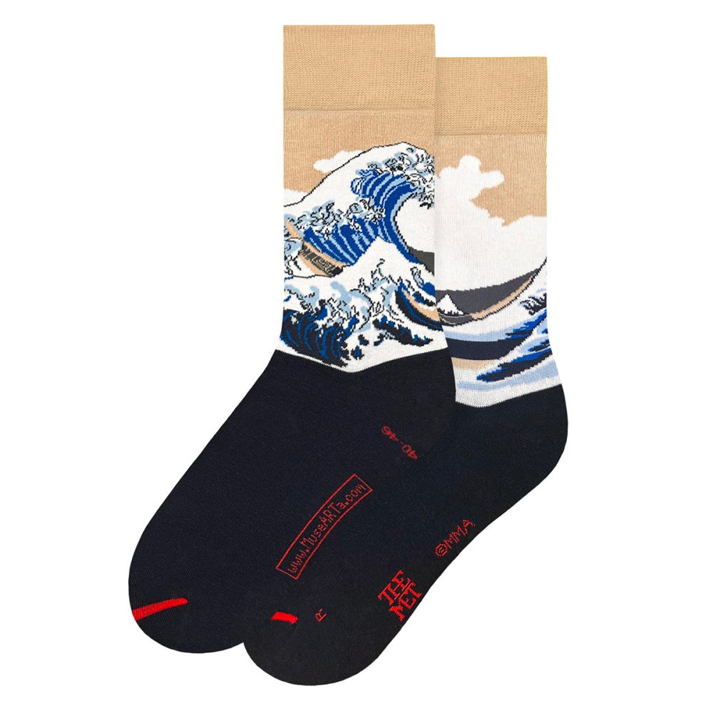 Calzini MuseARTa - Art Sox
La grande onda di Kanagawa Beige 40/46
