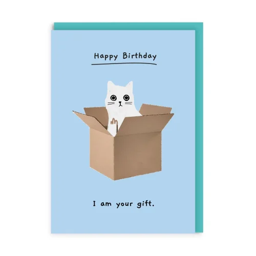 Biglietto Auguri I Am Your Gift Birthday Card