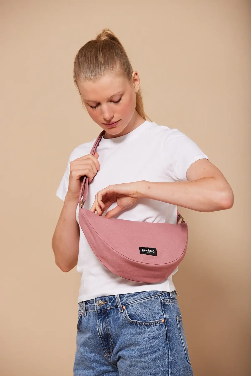 Hindbag Borsa Banana Andrea Blush - immagine 2