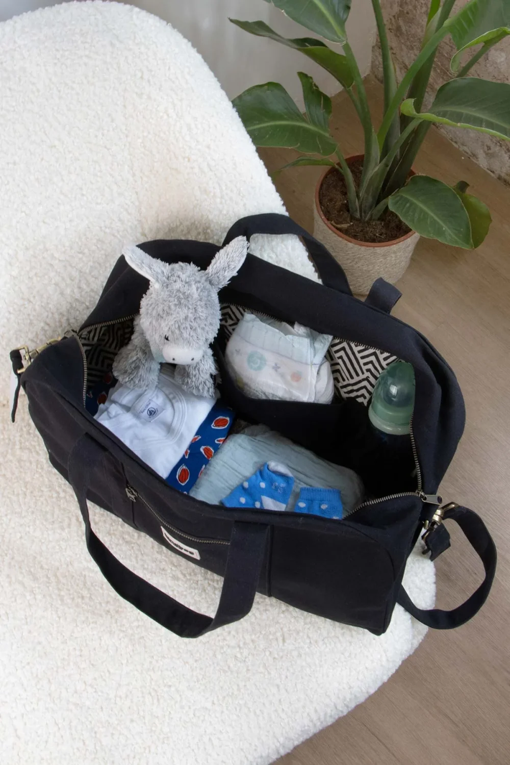 Hindbag Sacca Basile Nera - immagine 2