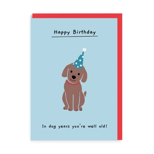 Biglietto Auguri Dog Years