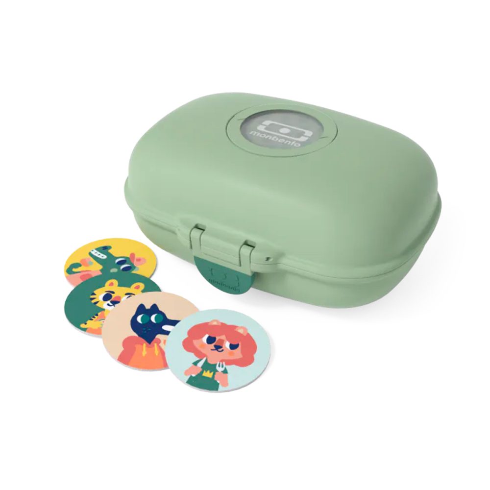 Monbento Kid's Snack Box Gram Green Forest