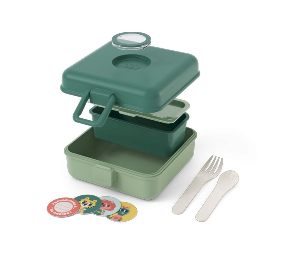 Monbento Kid's Snacky green Forest