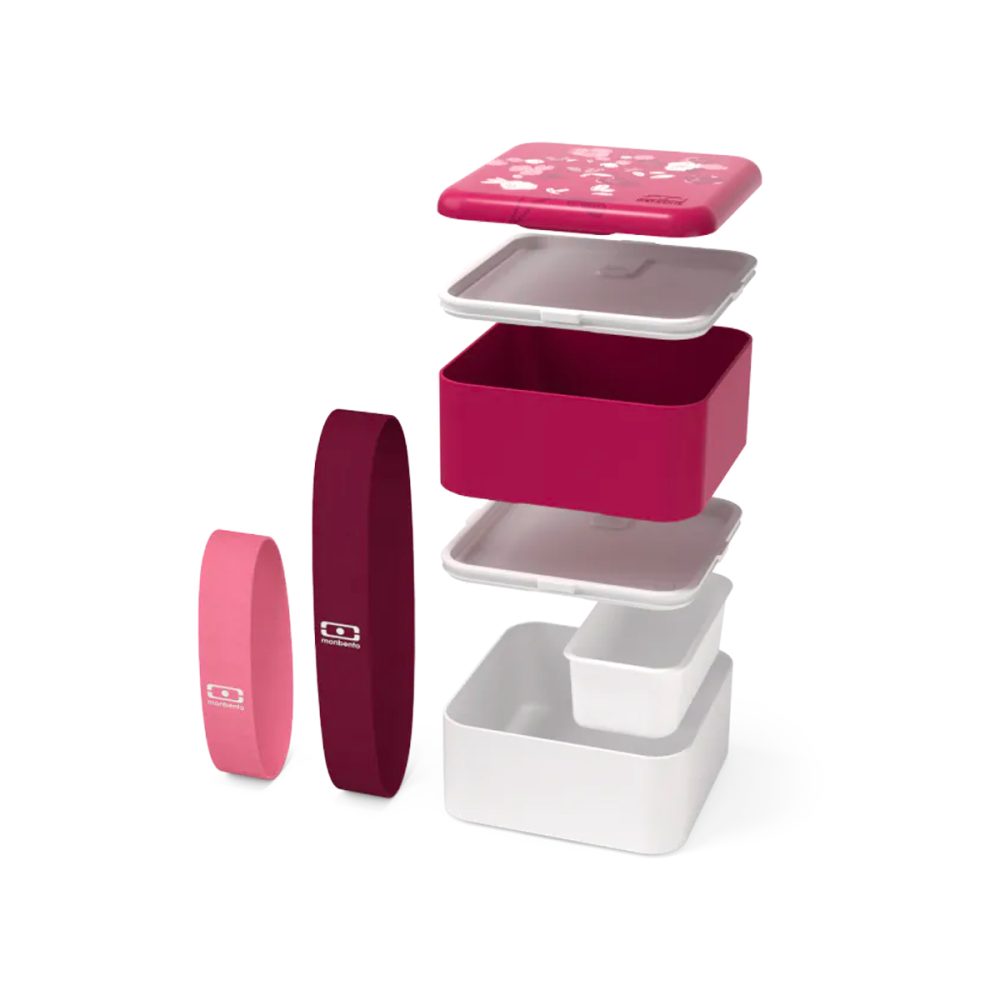 Monbento Lunch Box Square Magnolia - immagine 3