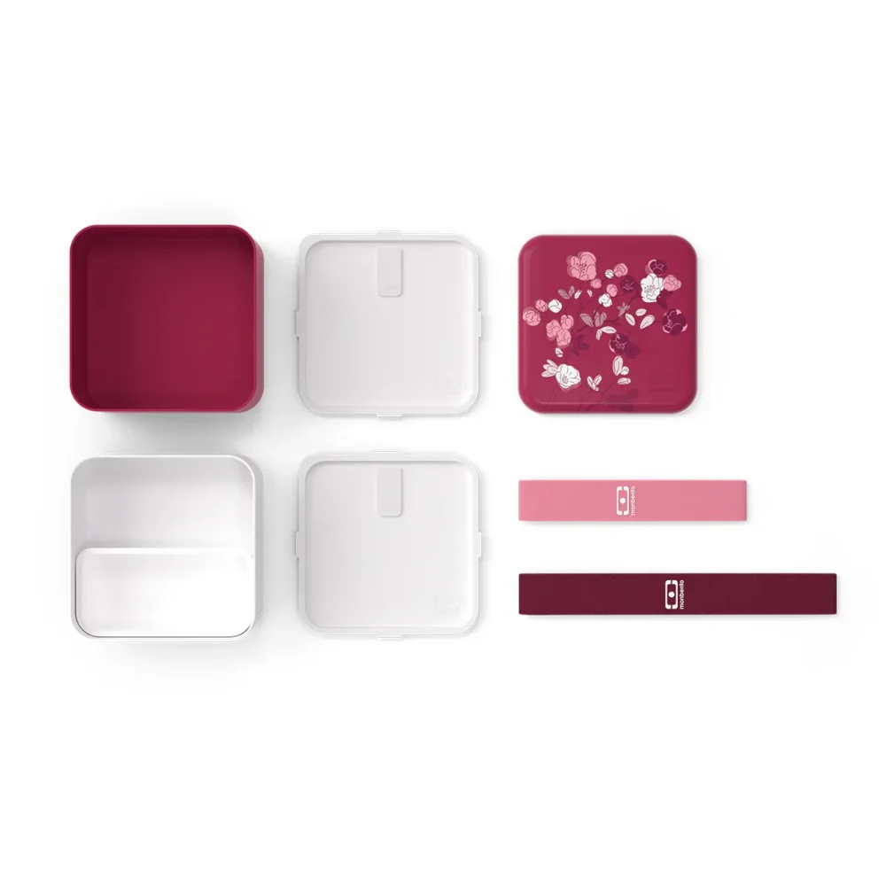 Monbento Lunch Box Square Magnolia - immagine 2