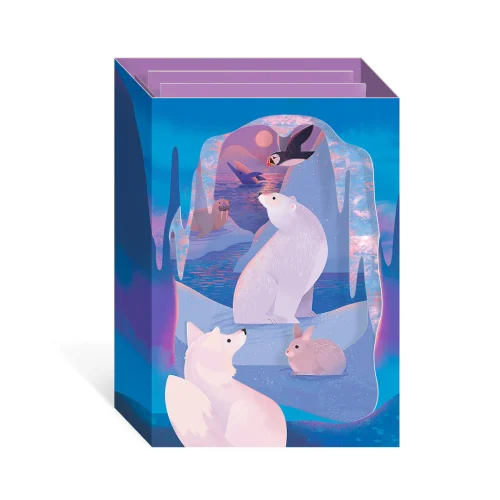 Biglietto Auguri Pop Up Arctic Creatures