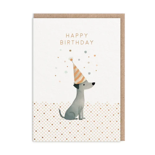 Biglietto Auguri Dog Happy Birthday