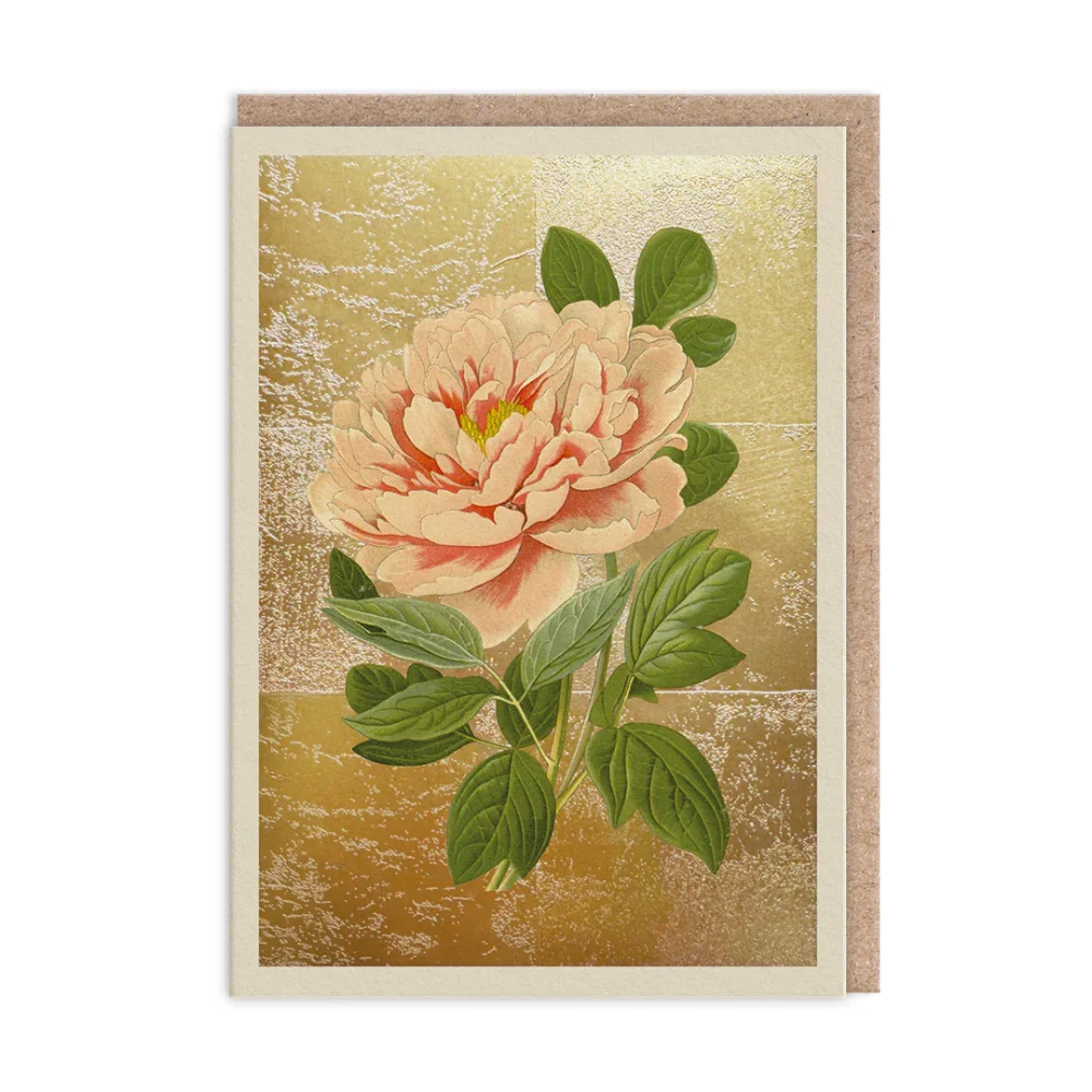 Biglietto Auguri Peony