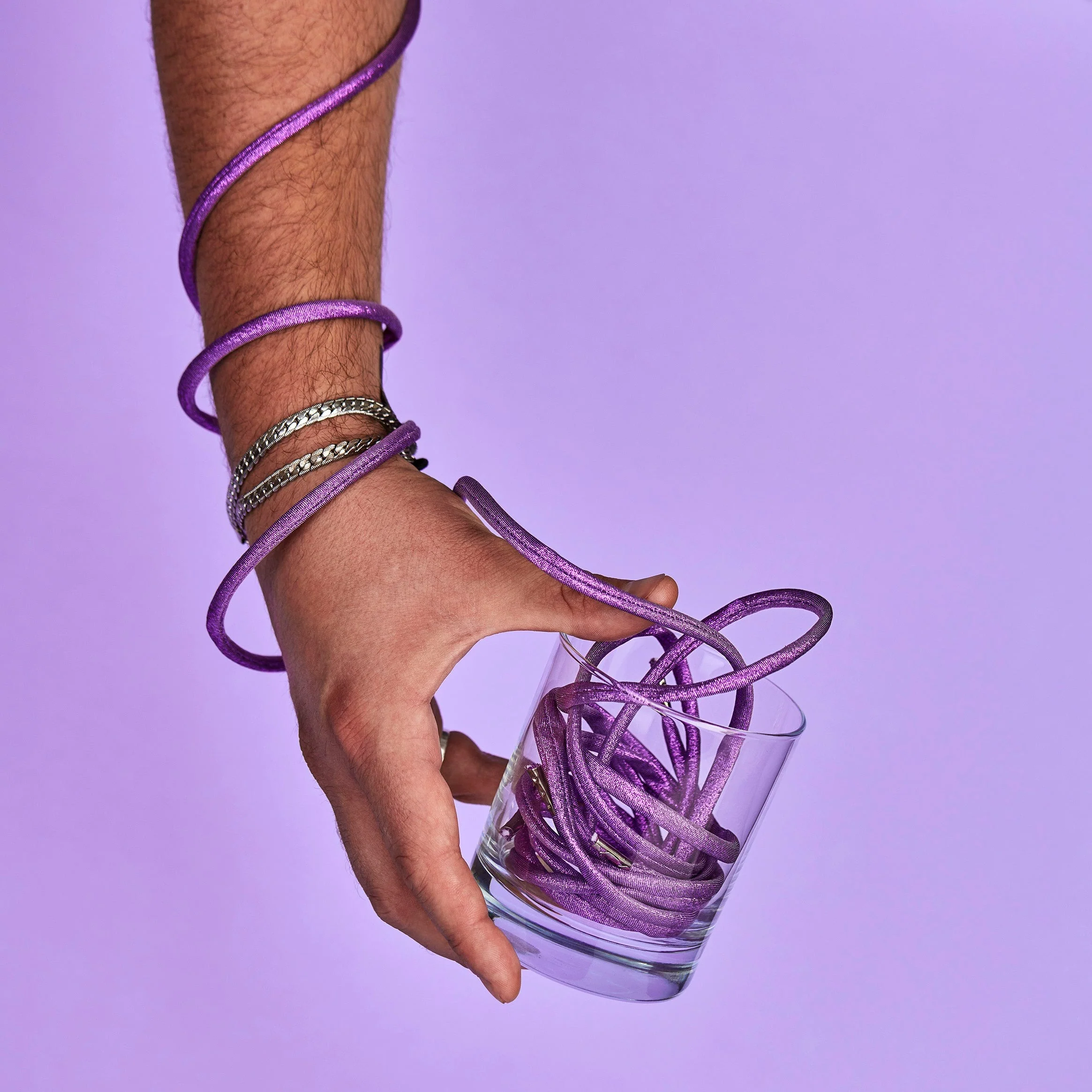 Sliwils Cordino Occhiali Manhattan Purple - immagine 2