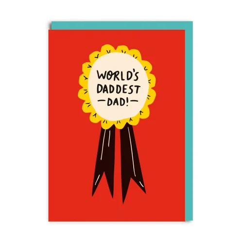 Biglietto Auguri World's Daddest Dad