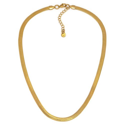 Vestopazzo Essential Collana Collana Snake Bold