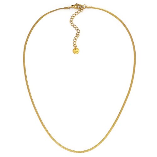Vestopazzo Essential Collana Collana Snake Thin