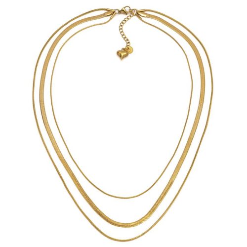 Vestopazzo Essential Tris Collane Snake