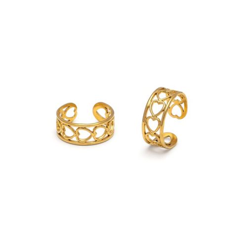 Vestopazzo Essential Anello Cuori Fascia