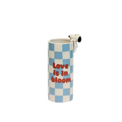 Blogo Design Vaso Snoopy Love is in Bloom Blu
