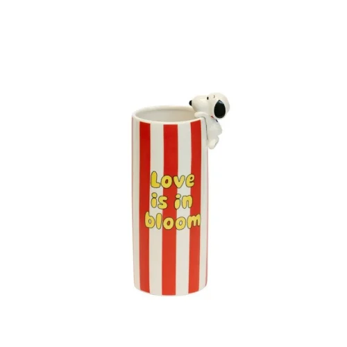 Blogo Design Vaso Snoopy Love is in Bloom Rosso