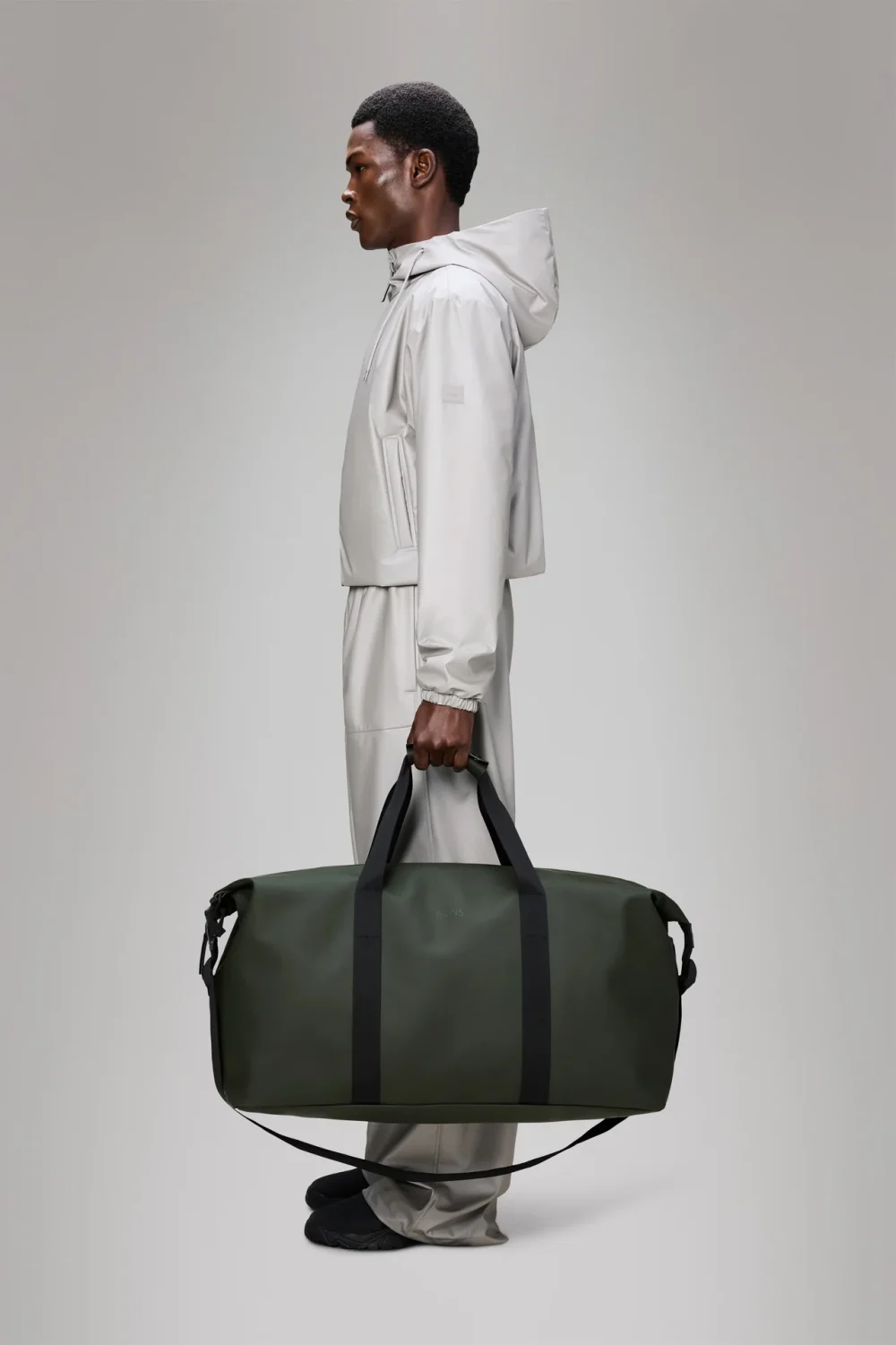 Rains Hilo Weekend Bag Large Verde - immagine 2