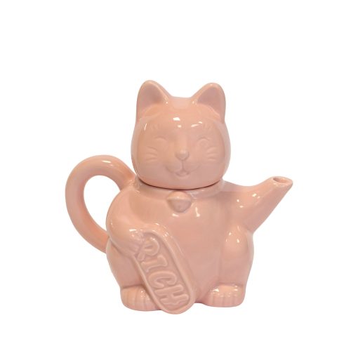Blogo Design Teiera Maneki Rosa