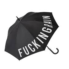 Fisura Ombrello Fucking Rain Nero