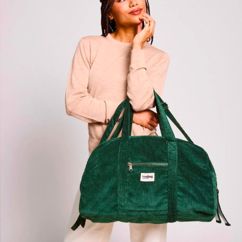 Hindbag Sacca Basile Velluto Verde