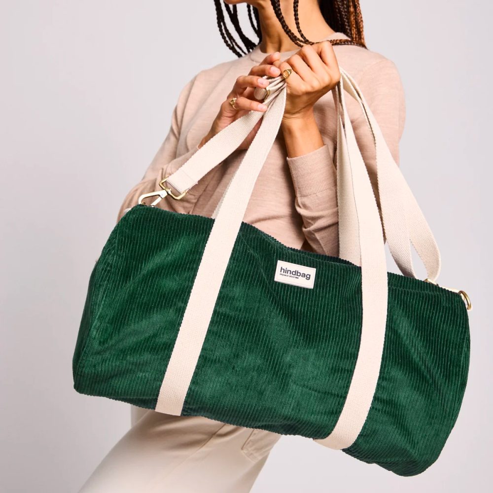 Hindbag Sacca Simon Velluto Verde - immagine 2