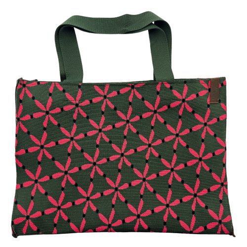 Borsa Lara Fiori Verde