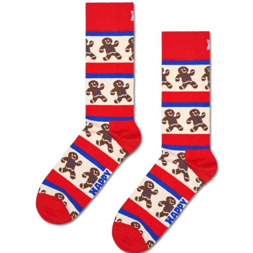 Happy Socks - Gingerbread Man Taglia 41/46