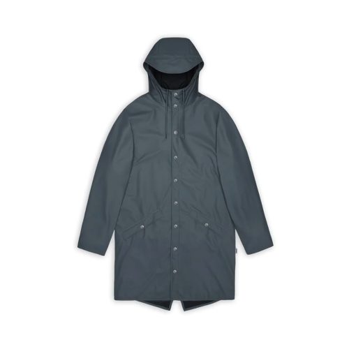 Rains Long Jacket Lagoon Small