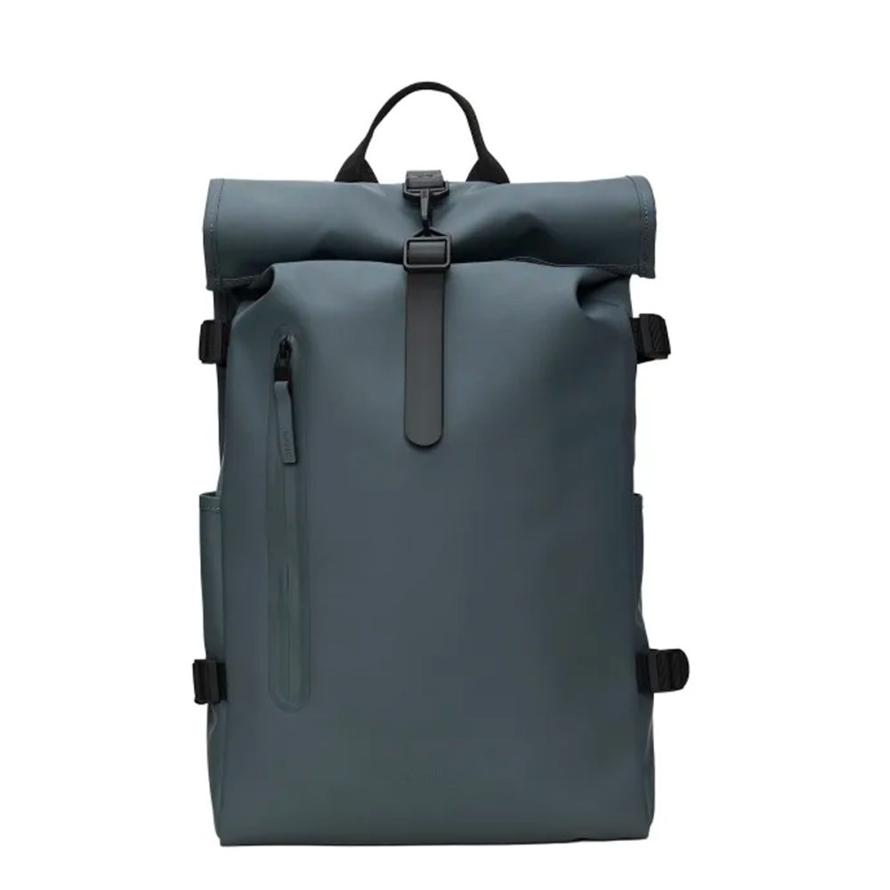 Rains Zaino Rolltop Rucksack Lagoon