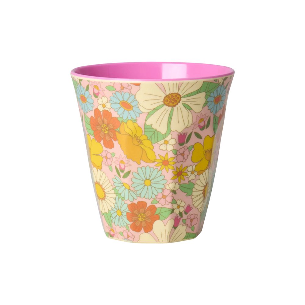 Rice bicchiere Flower Power