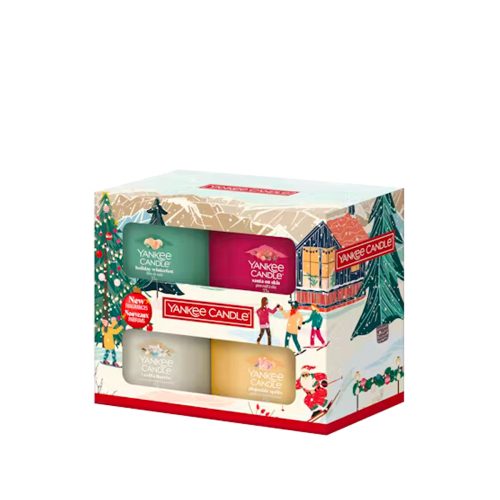 Yankee Candle Confezione regalo Christmas 4 candele mini